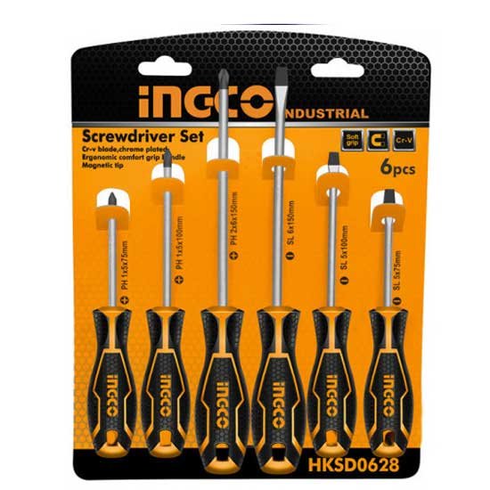 Jeu de 6 Tournevis INGCO en vente en gros Douala